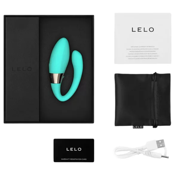 LELO Tiani Harmony - App-styrd parvibrator (turkos)