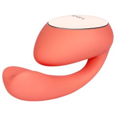   LELO Ida Wave - vibrator med fjärrkontroll - roterande, uppladdningsbar - korall