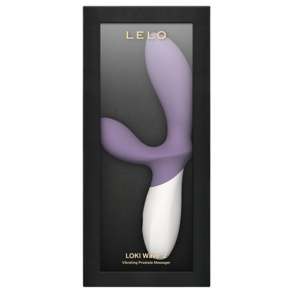 LELO Loki Wave 2 - prostata vibrator - uppladdningsbar, vattentät - lila