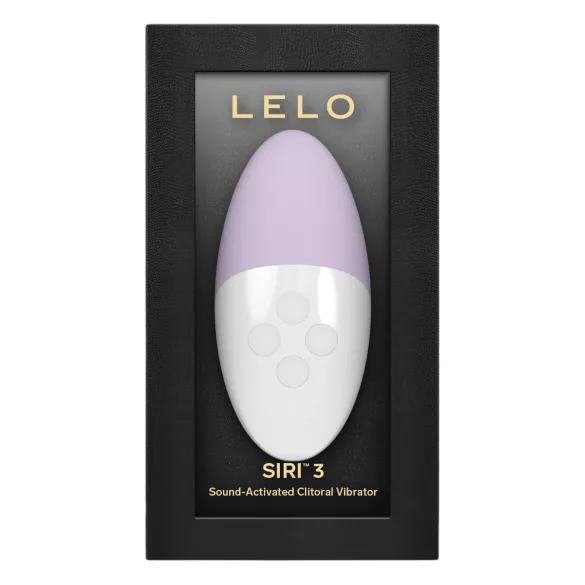 LELO Siri 3 - klitorisstimulator med röststyrning - silikon lila