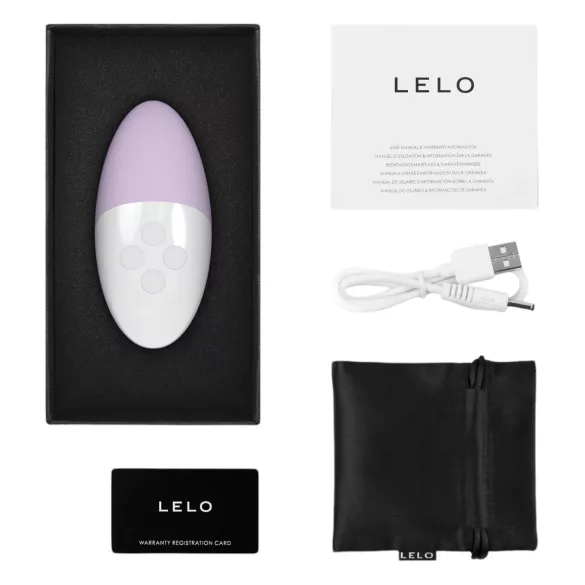 LELO Siri 3 - klitorisstimulator med röststyrning - silikon lila