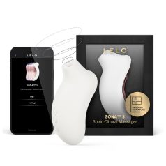 LELO Sona 3 - klitorisstimulator med ljudvågor - vit