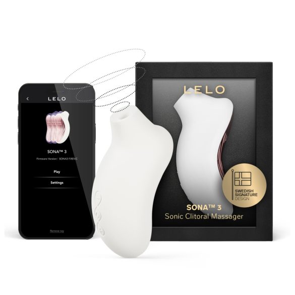 LELO Sona 3 - klitorisstimulator med ljudvågor - vit