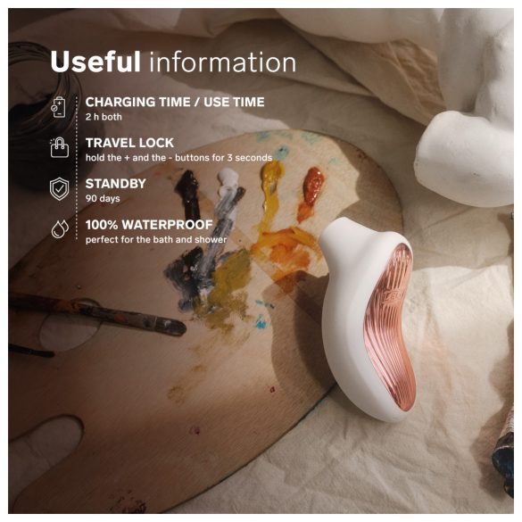 LELO Sona 3 - klitorisstimulator med ljudvågor - vit