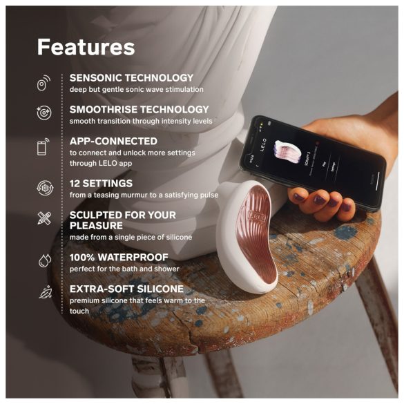 LELO Sona 3 - klitorisstimulator med ljudvågor - lavendel