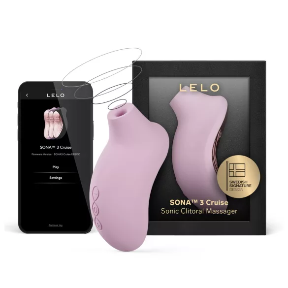 LELO Sona 3 Cruise - klitorisstimulator med ljudvågor - rosa