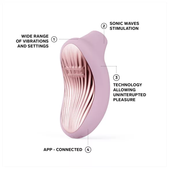 LELO Sona 3 Cruise - klitorisstimulator med ljudvågor - rosa