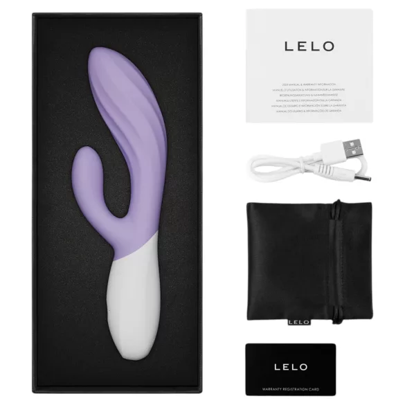 LELO INA Twist - appstyrd G-punktsvibrator med klitorisarm (lila)