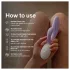 LELO INA Twist - appstyrd G-punktsvibrator med klitorisarm (lila)