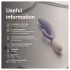 LELO INA Twist - appstyrd G-punktsvibrator med klitorisarm (lila)