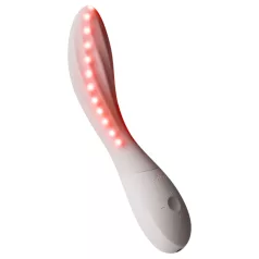   LELO Mona Spectra - smart G-punktsvibrator med LED-ljus (vit)