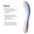 LELO Mona Spectra - smart G-punktsvibrator med LED-ljus (vit)