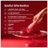 LELO Mona Spectra - smart G-punktsvibrator med LED-ljus (vit)