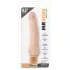 Dr. Skin Vibe No.7 - realistisk dildo vibrator - hudfärgad