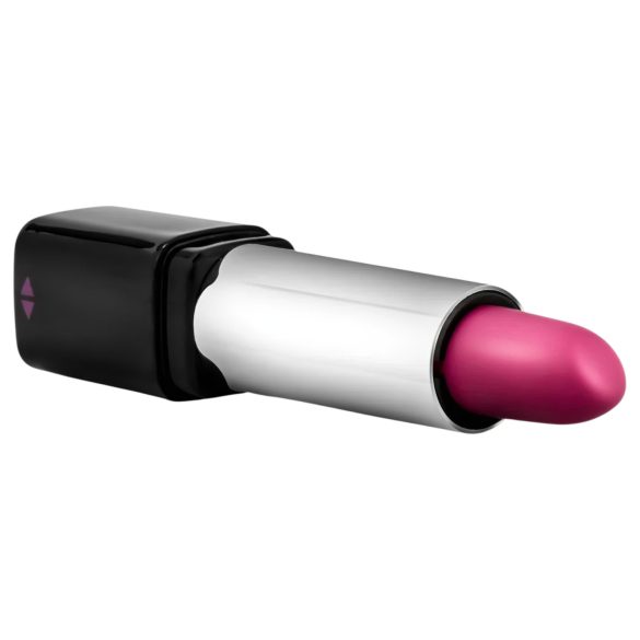 Blush - läppstiftsvibrator - vattentät - svart/rosa
