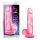 bjours Sweet N Hard 4 - rosa dildo med sugkopp och testiklar