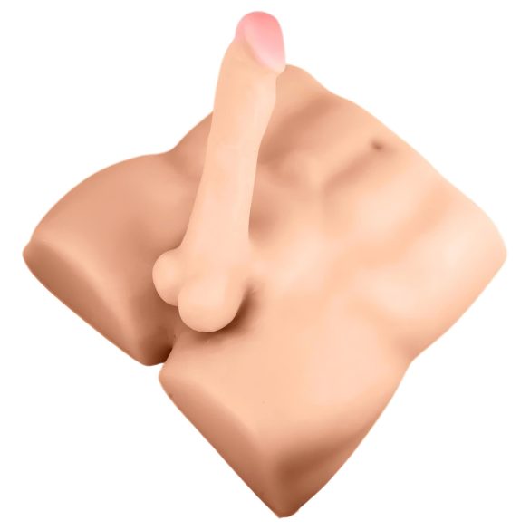 Blush X5 Rough Rider - masturbator manstorso - naturfärg