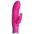 Royal Gems Dazzling - laddningsbar klitorisvibrator (rosa)