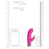 Royal Gems Dazzling - laddningsbar klitorisvibrator (rosa)