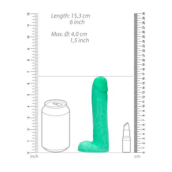 S-Line - Dicky - lysande tvålpenis med pung (265 g)