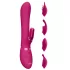 Vive Chou - klitorisvibrator med utbytbara huvuden - uppladdningsbar - rosa