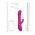 Vive Chou - klitorisvibrator med utbytbara huvuden - uppladdningsbar - rosa