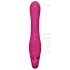 Vive Suki - strap-on vibrator utan remmar - rosa