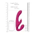 Vive Suki - strap-on vibrator utan remmar - rosa