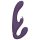 Vive Suki - lila strap-on vibrator utan remmar