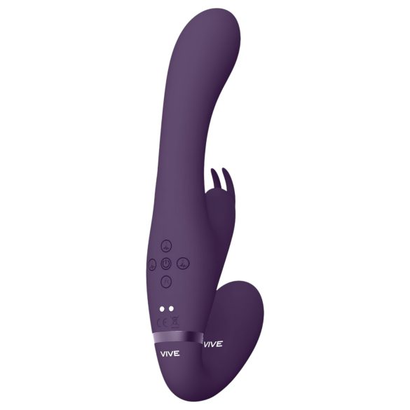 Vive Suki - strap-on vibrator utan remmar - lila