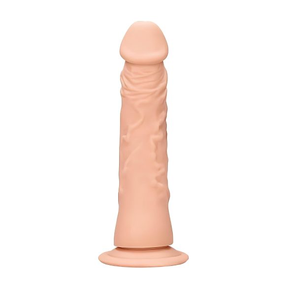 RealRock - dildo med ådror - realistisk - 17 cm - hudfärgad