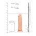 RealRock Dong 7 - naturtrogen dildo (17cm) - naturlig