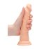 RealRock Dong 7 - naturtrogen dildo (17cm) - naturlig