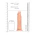 RealRock Dong 8 - naturtrogen dildo (20 cm) - natur