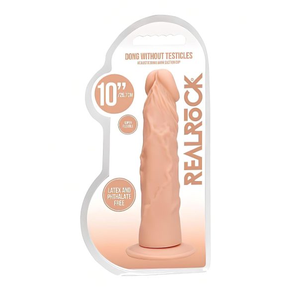 RealRock - dildo med ådror - realistisk - 25 cm - natur