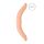 RealRock Double Dong 14 - dubbel dildo (36 cm) - naturlig
