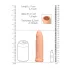 RealRock - penishylsa - 17 cm - natur