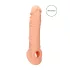 RealRock - penissleeve - 21 cm - naturfärg