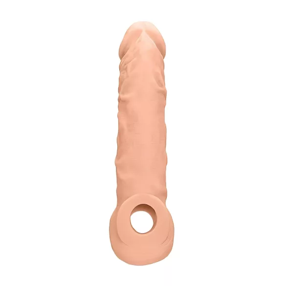 RealRock - penissleeve - 21 cm - naturfärg