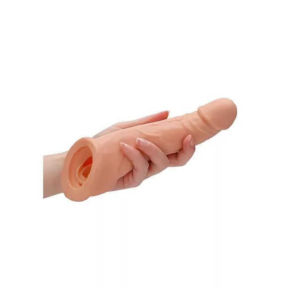 RealRock - penissleeve - 21 cm - naturfärg