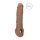 RealRock Penismantel 21cm - mörk natur