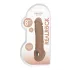 RealRock - penissleeve 21cm - mörk natur