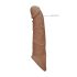 RealRock Penismantel 21cm - mörk natur