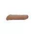 RealRock - penissleeve 21cm - mörk natur