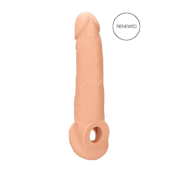 RealRock Penissleeve 9 (21,5 cm) - natur