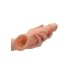 RealRock Penissleeve 9 (21,5 cm) - natur