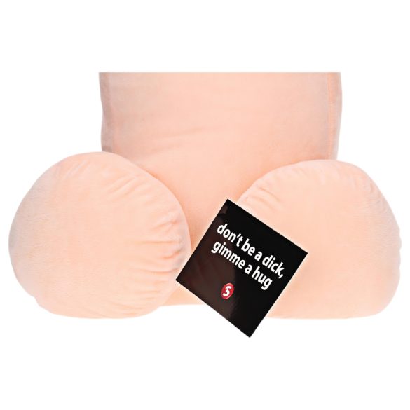 Plysch penis - gosedjur - 60 cm - beige