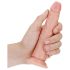 RealRock Slim - realistisk dildo - 15,5 cm (naturfärg)