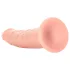RealRock Slim - realistisk dildo - 15,5 cm - hudfärg