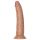 RealRock Slim - realistisk dildo 15,5 cm (mörk naturfärg)